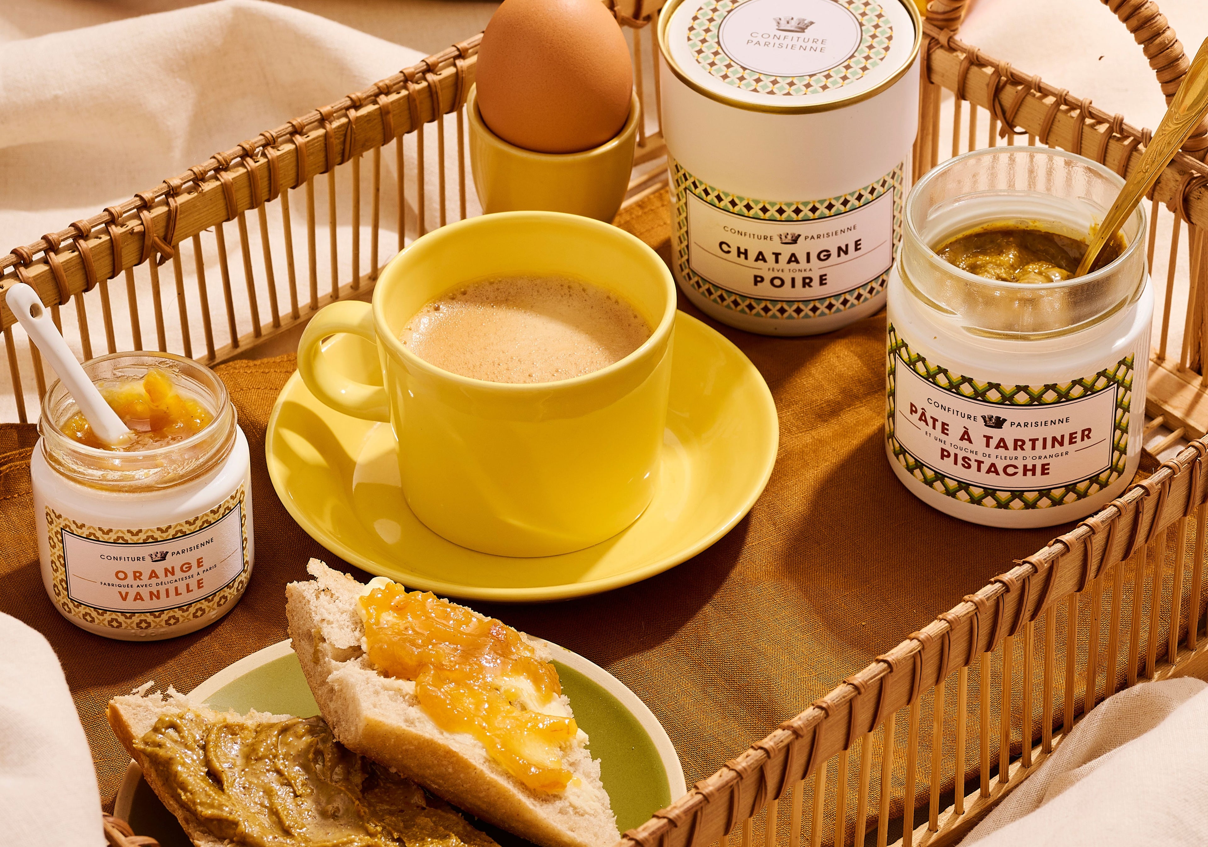Le secret du petit-déjeuner au lit par Confiture Parisienne
