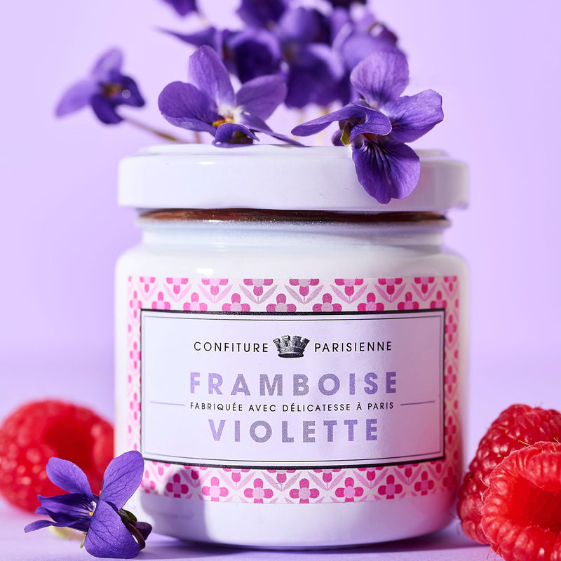 Confiture Parisienne - Raspberry Violet jam 100g