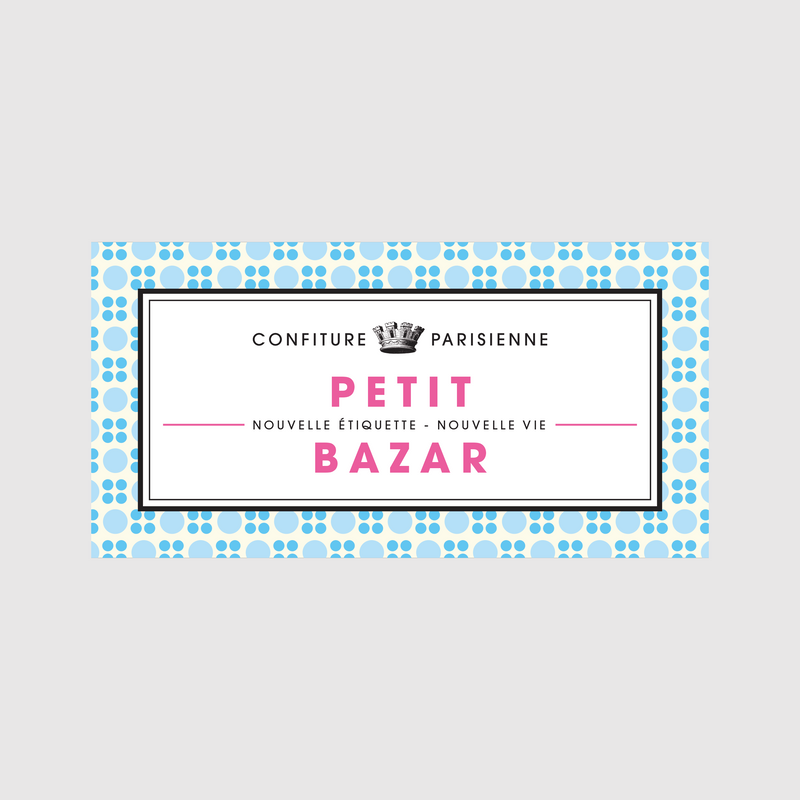 Confiture Parisienne - Petit Bazar label