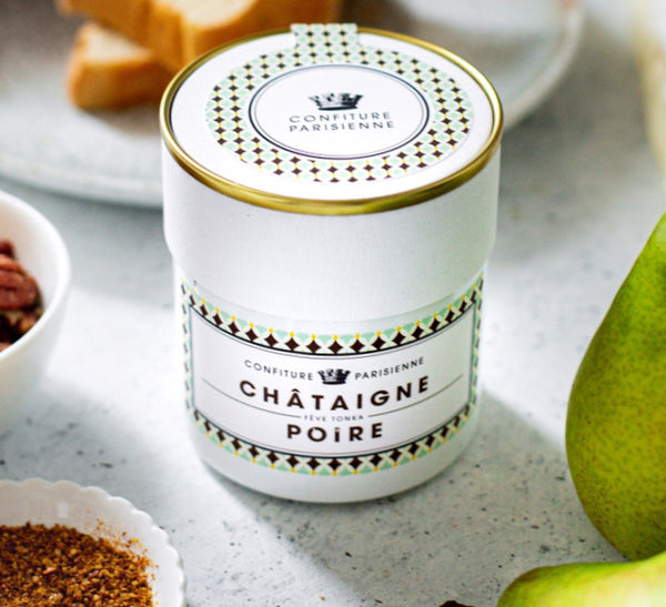 Confiture Parisienne - Châtaigne Poire - Recette Grilled Cheese 
