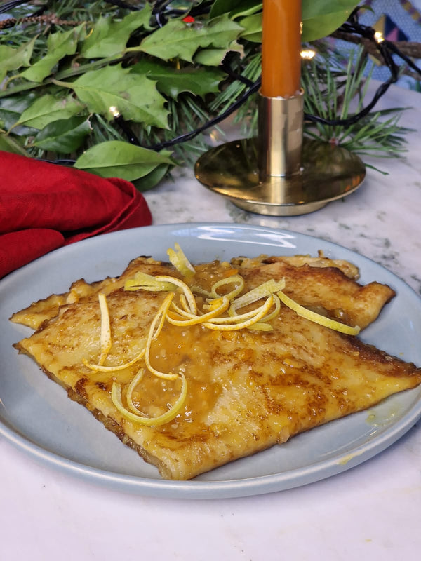 Crêpes Suzette à la Confiture d'Agrumes