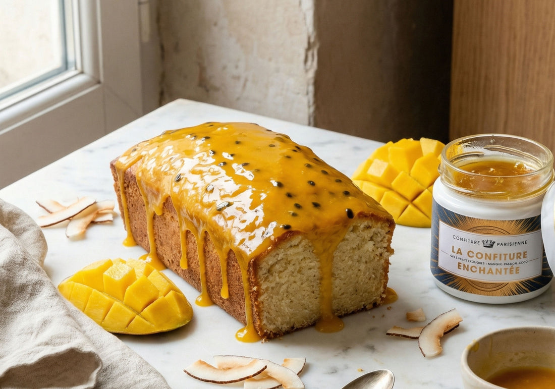 Cake coco moelleux & Mangue Passion