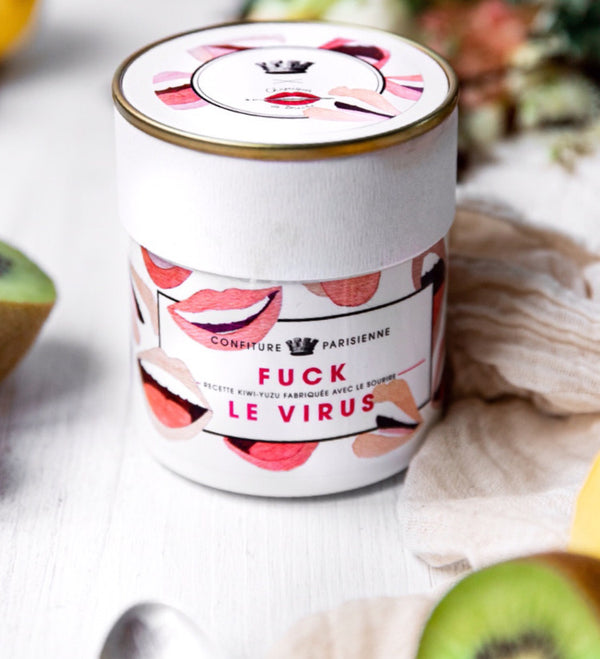 Confiture Parisienne - Fuck le virus - recette mille feuille 