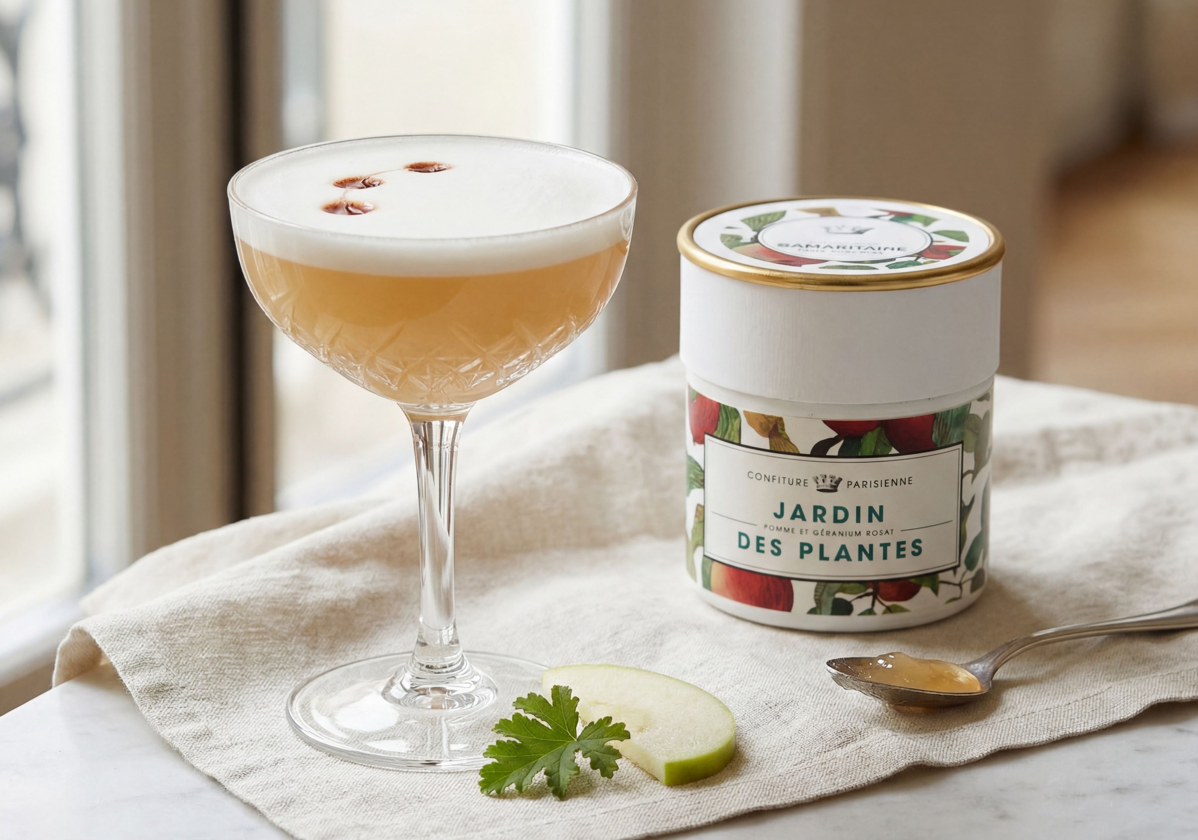 Sour Pomme Géranium Rosat, avec ou sans alcool