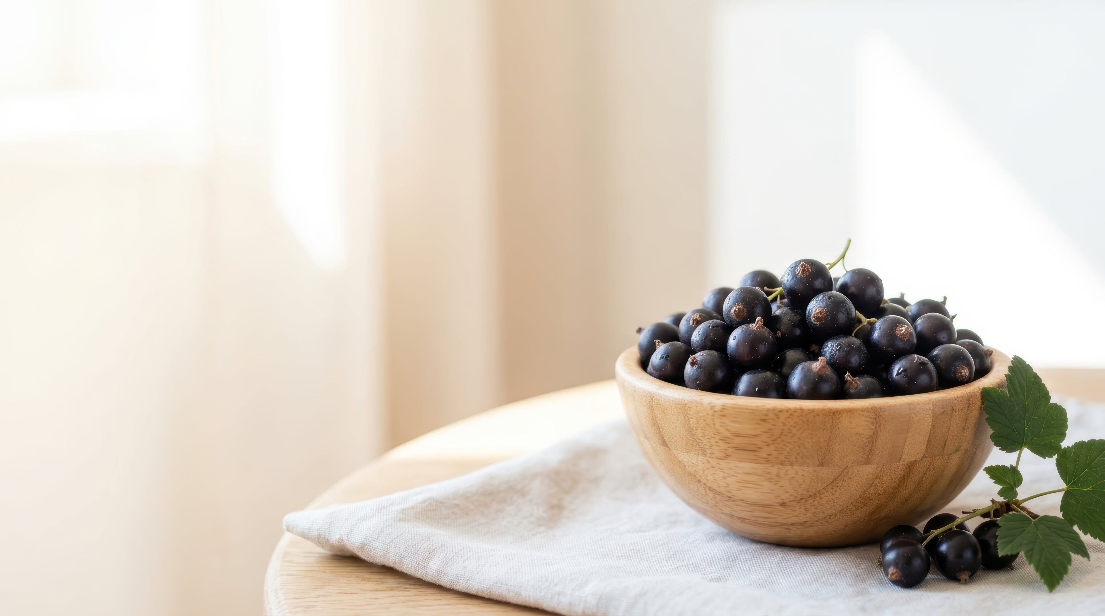 Le cassis, l'encre noire de juillet