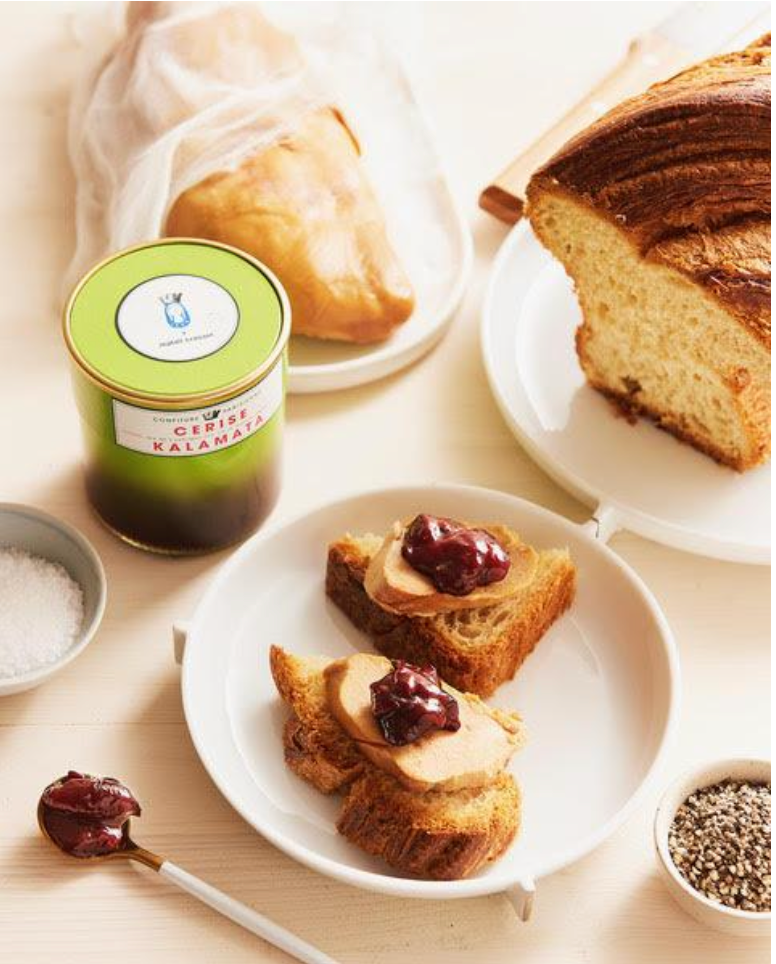 Confiture cerise kalamata
