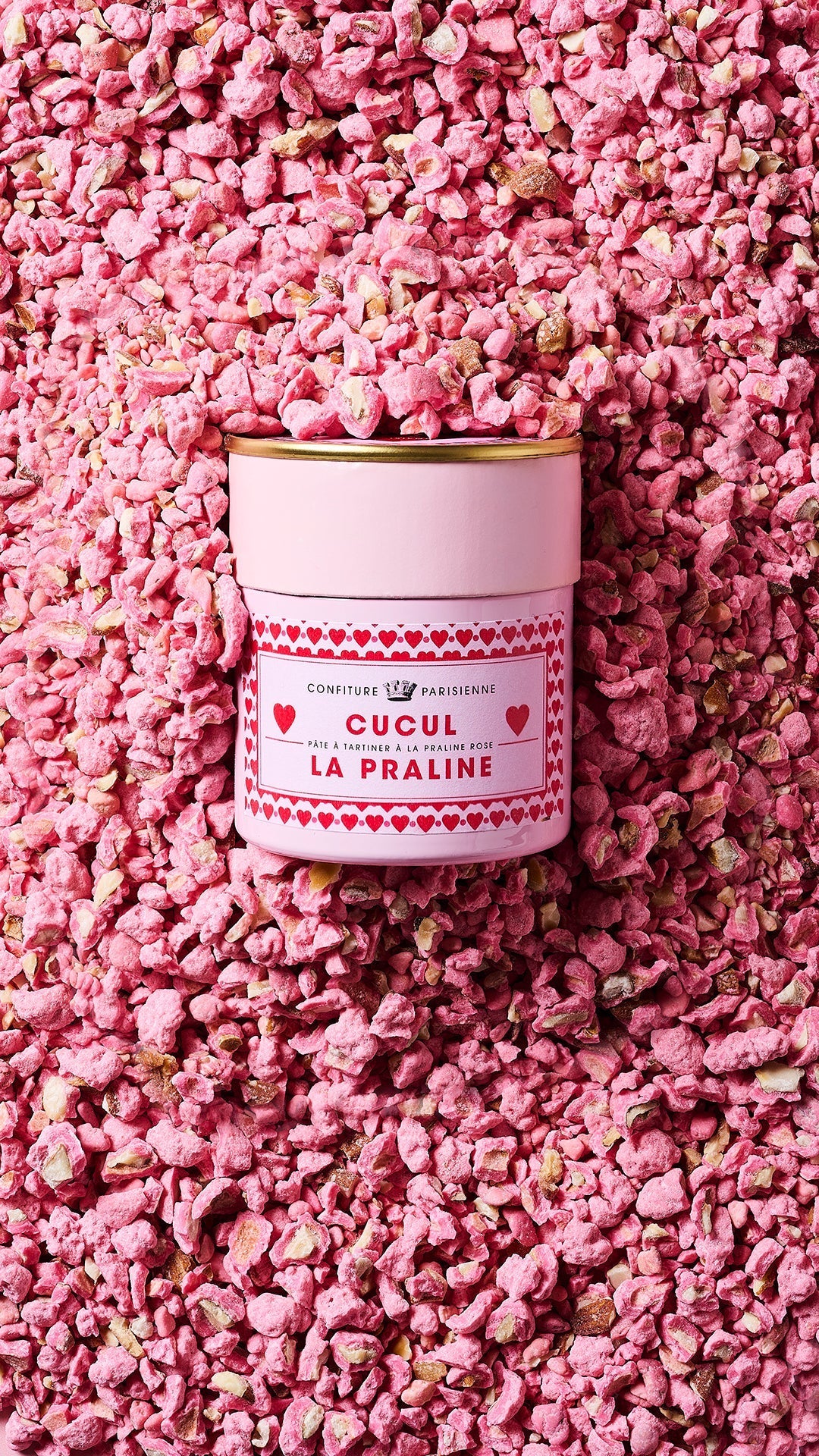 Moelleux à la praline rose et chocolat blanc