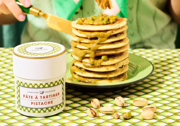 Pistachio Pancakes façon Confiture Parisienne
