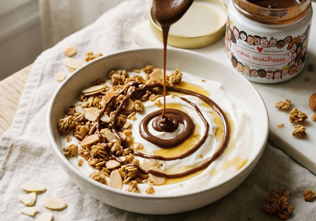 Granola maison & Pâte à tartiner Merci Maître·sse