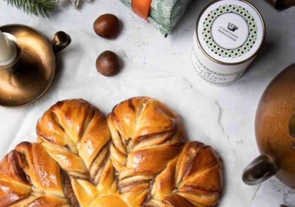 Brioche de Noël - Châtaigne Poire Fève Tonka