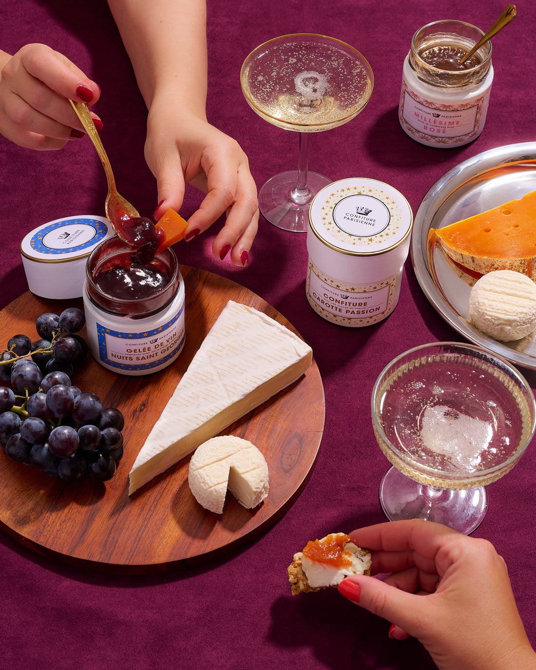 Les accords parfaits : Confitures & Fromages