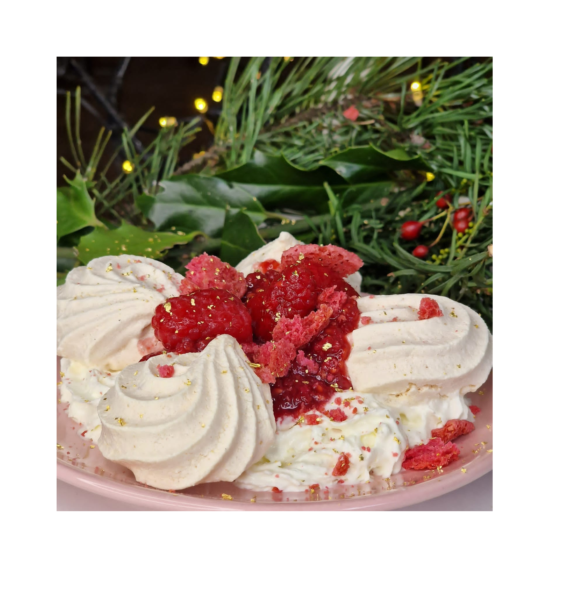Pavlovas Framboise Macaron
