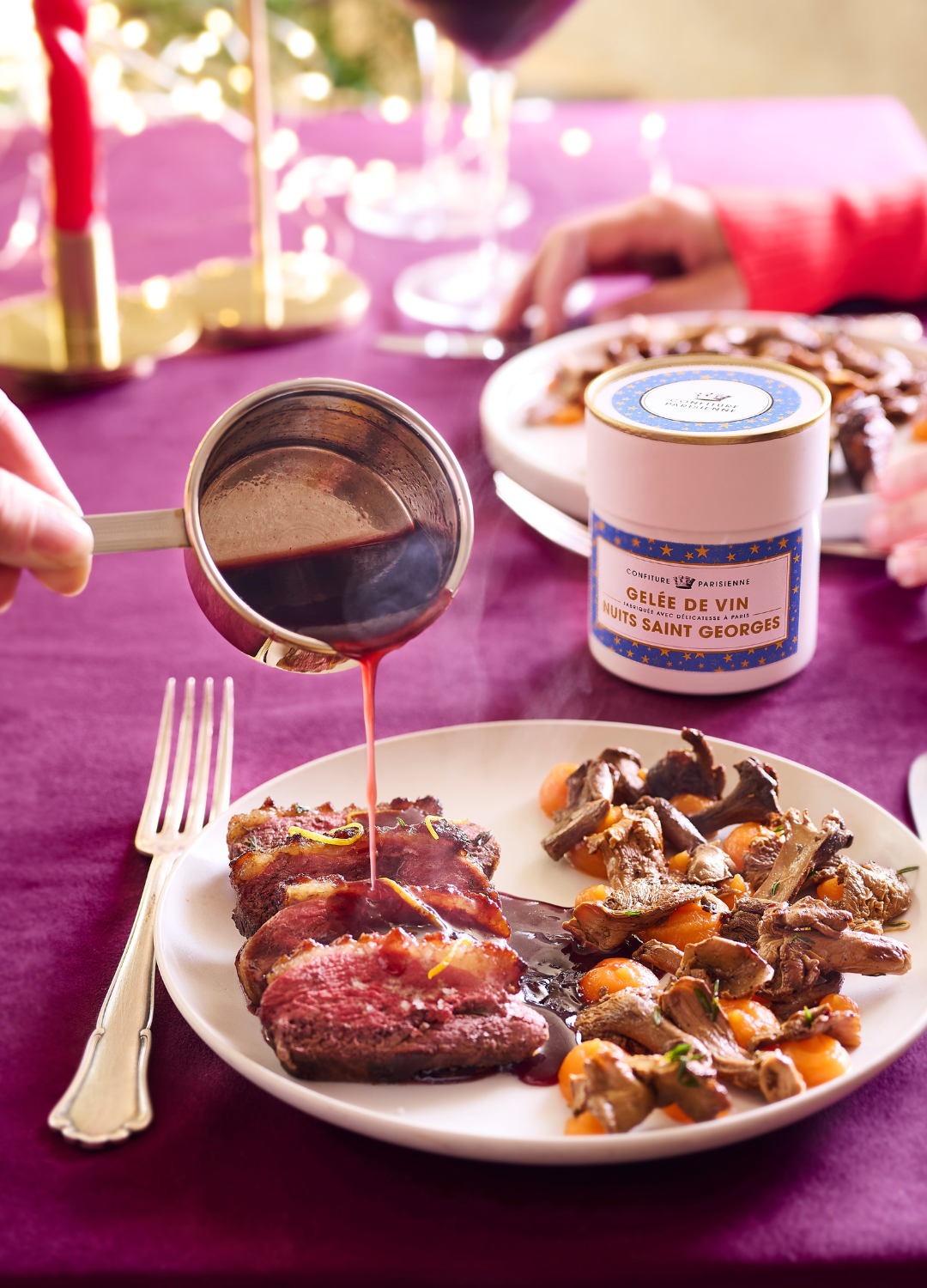 Magret de canard et Gelée de Vin Nuits-Saint-Georges
