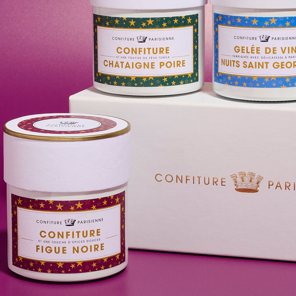 Coffret Cadeau pour 2 pots de 250g – CONFITURE PARISIENNE