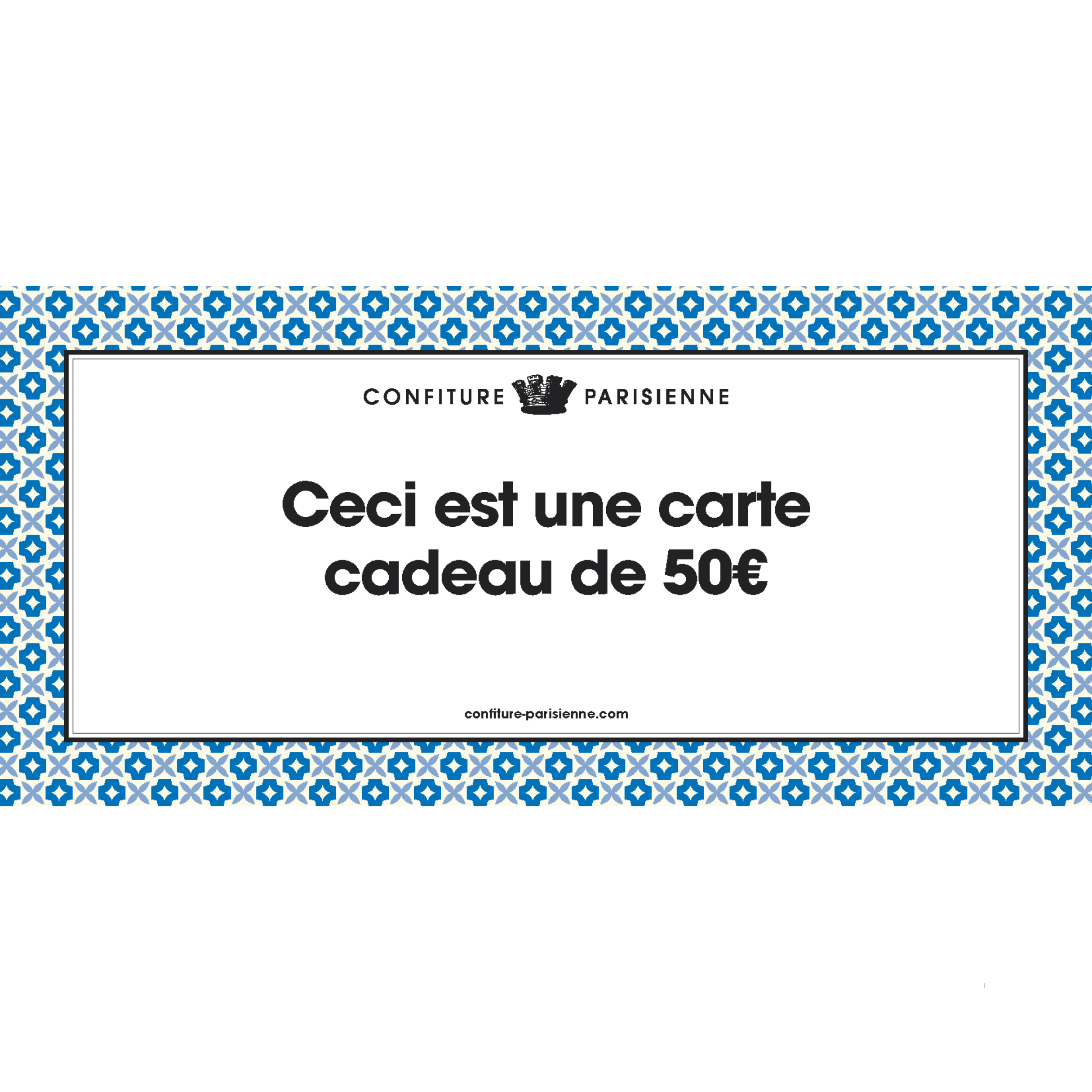 Carte Cadeau 50€, 100€ ou 150€