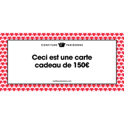 Carte Cadeau 50€, 100€ ou 150€