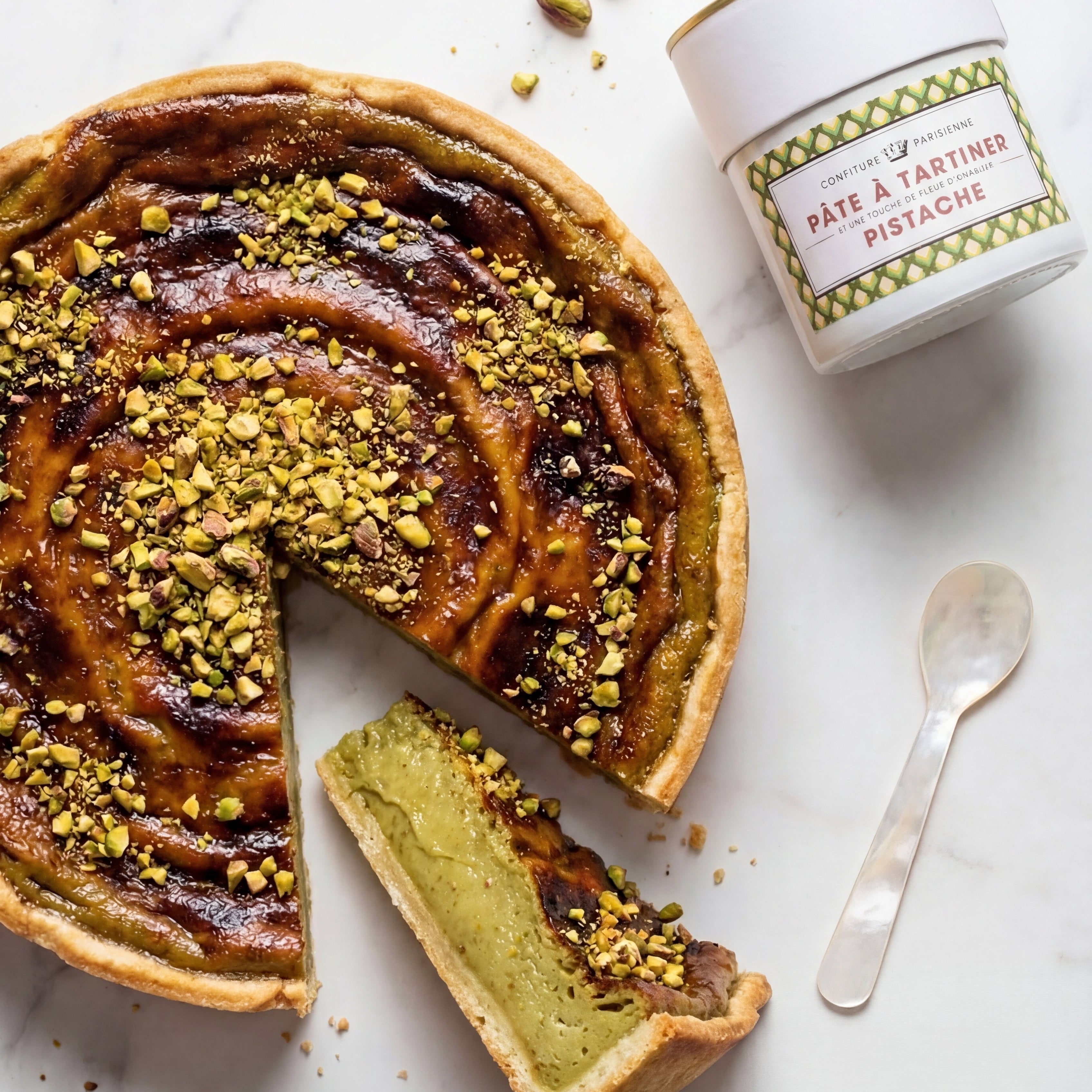 Masterclass Flan Pistache — Ju Chamalo x Confiture Parisienne