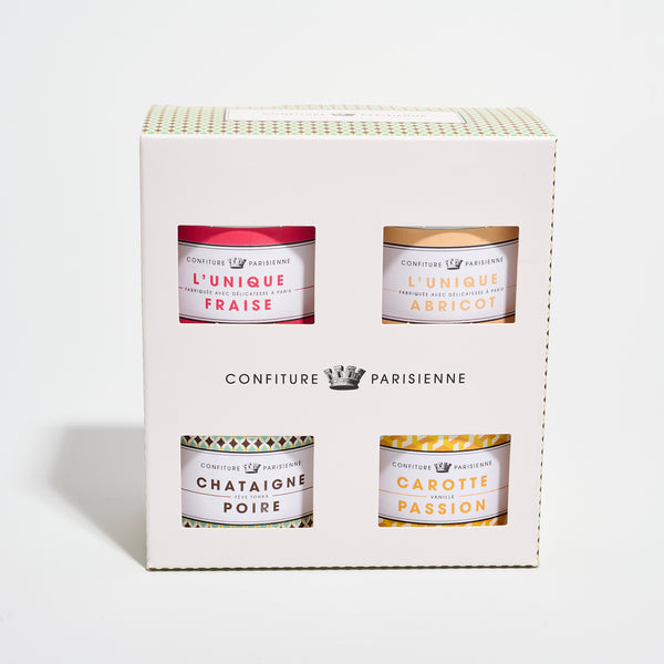 Coffret 4 recettes : Best-seller + Fraise et Abricot