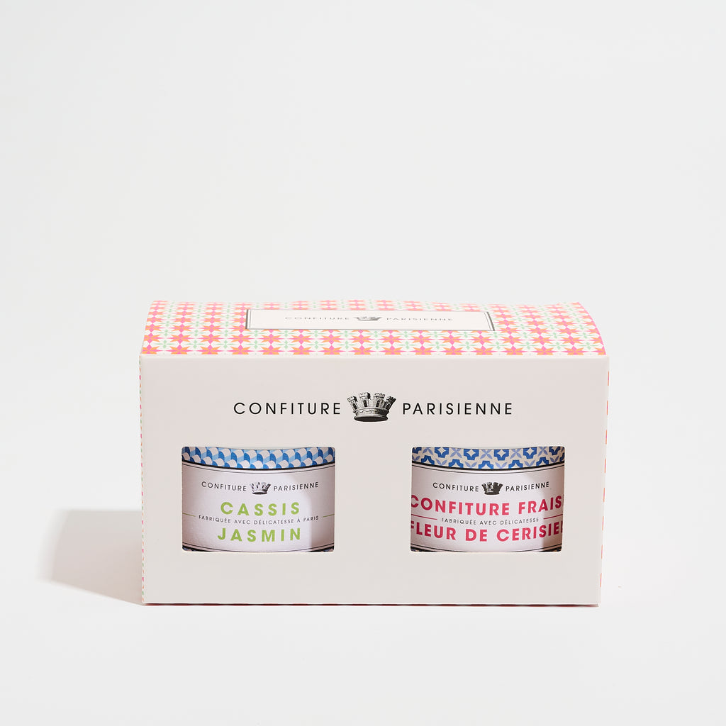 Coffret 2 recettes : Cassis Jasmin + Fraise Fleur de Cerisier