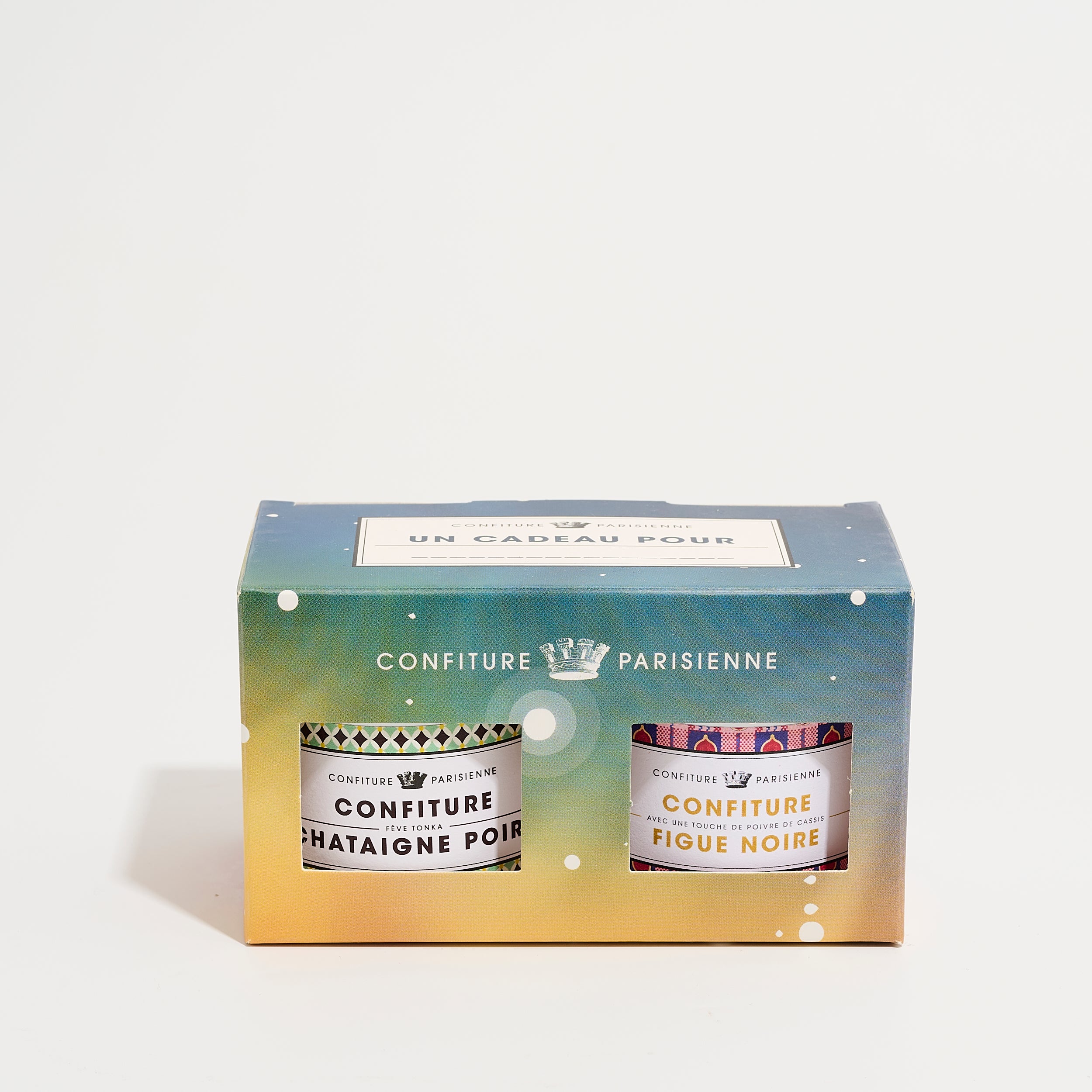 Coffret 2 recettes : Figue Cassis + Châtaigne Poire