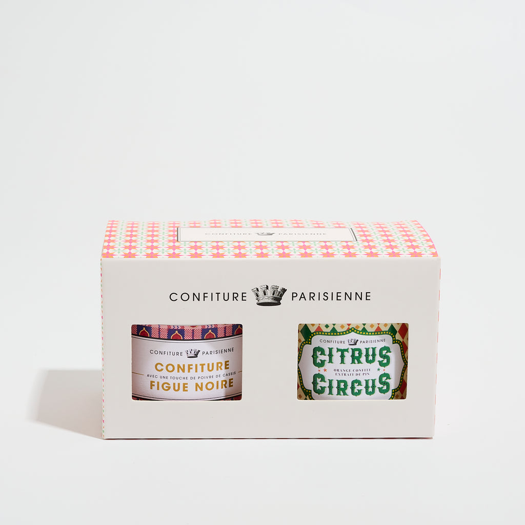 Coffret 2 recettes : Figue Cassis + Orange Pin