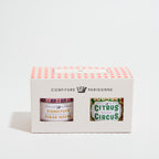 Coffret 2 recettes : Figue Cassis + Orange Pin