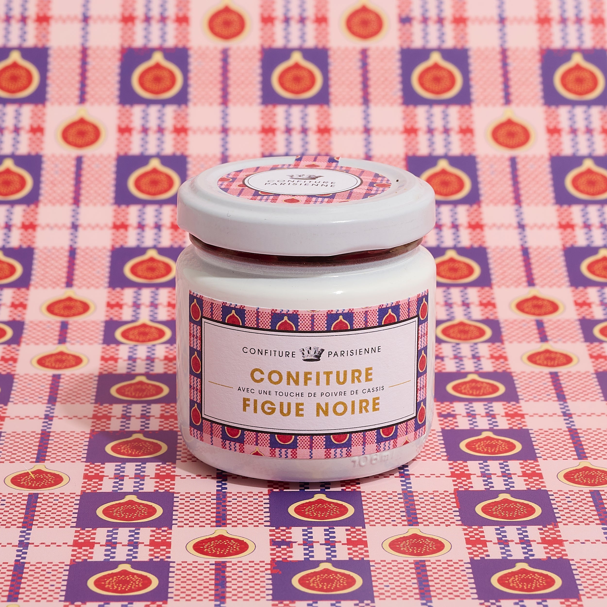 Confiture Figue Noire Poivre de Cassis - 100g