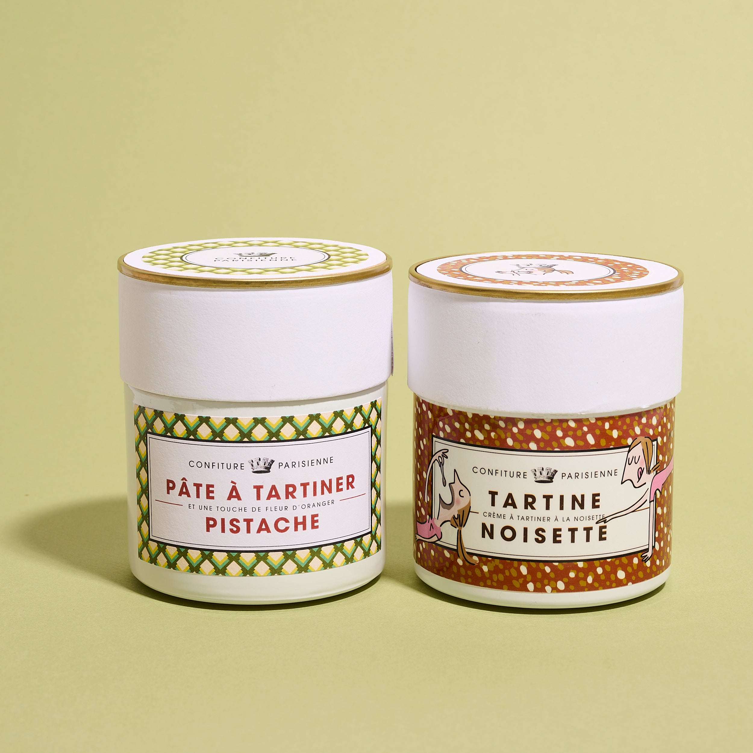 Tartine noisette + Pâte à tartiner Pistache - 2 X 250G