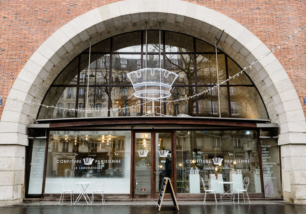 L'arche de Confiture Parisienne, 17 avenue Daumesnil, sous le Viaduc des Arts