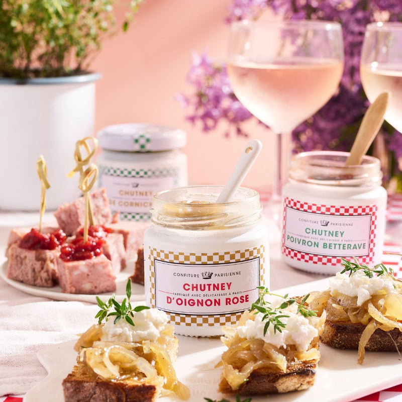 Confiture Parisienne - Chutney d'Oignon Rose 100G