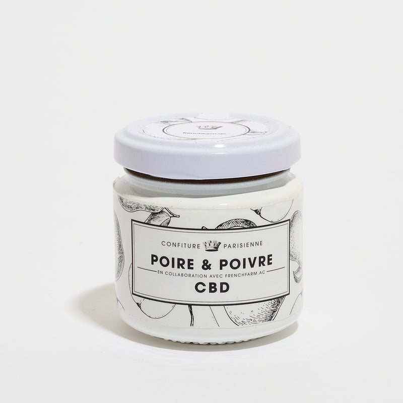 Confiture Parisienne - Poire et Poivre CBD