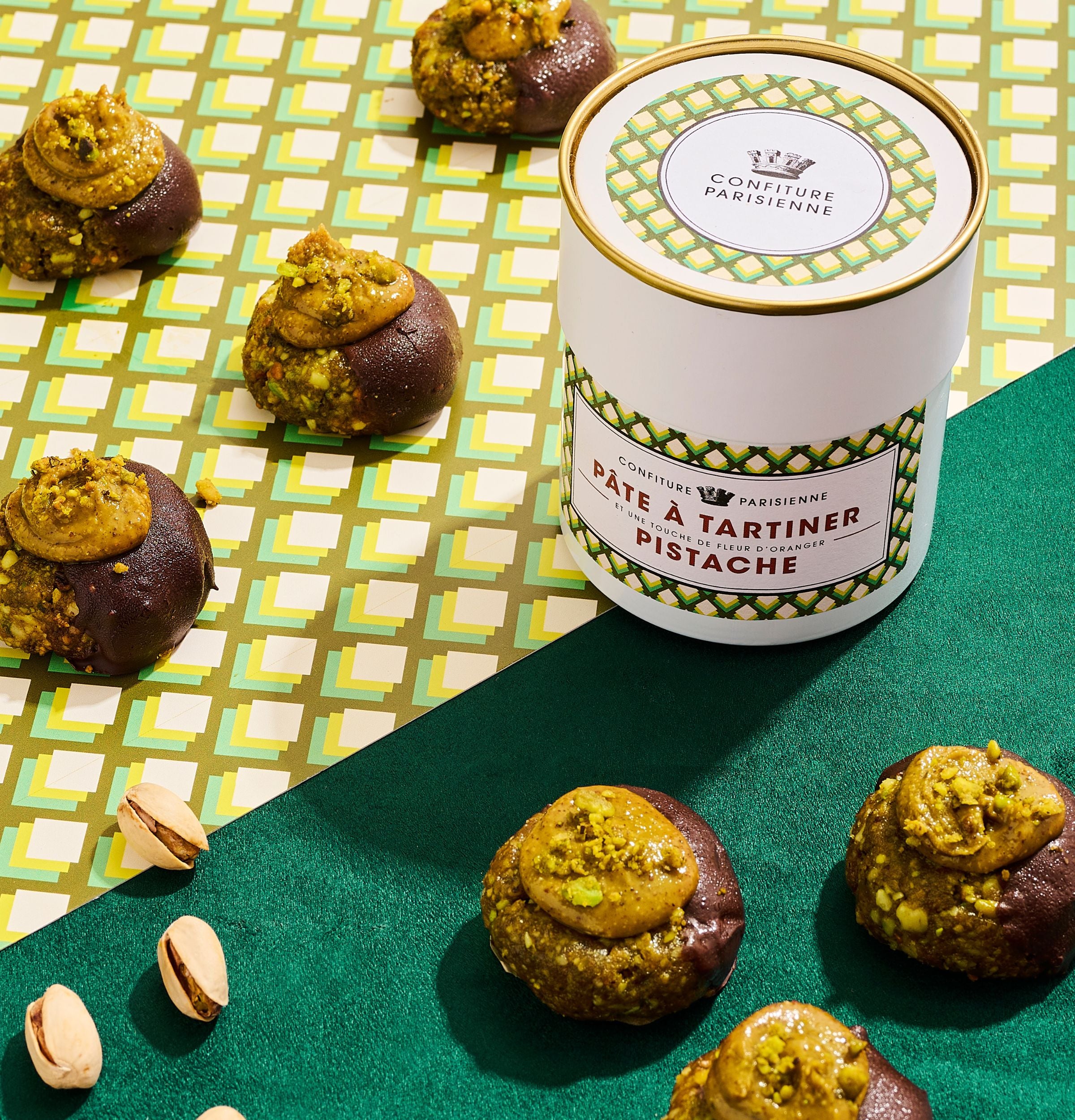 Confiture Parisienne - Cadeau secret santa Pâte à tartiner Pistache