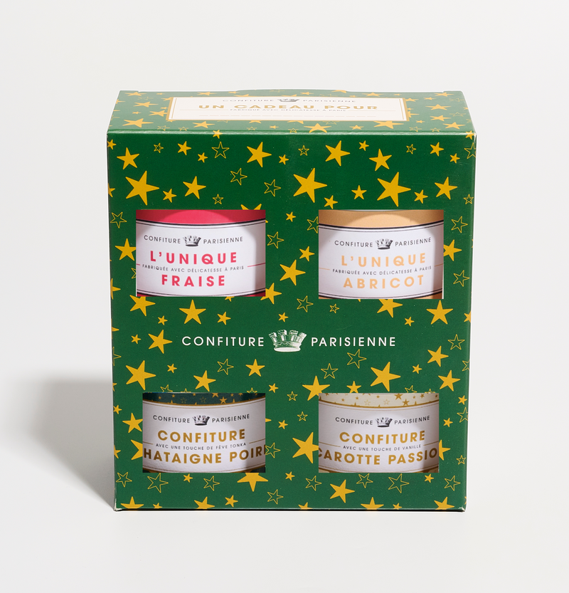 Coffret 4 recettes : Best-seller + Fraise et Abricot