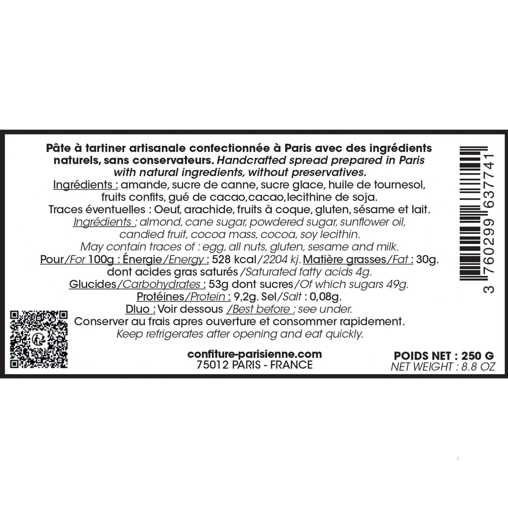 Pâte à Tartiner Citrus Circus