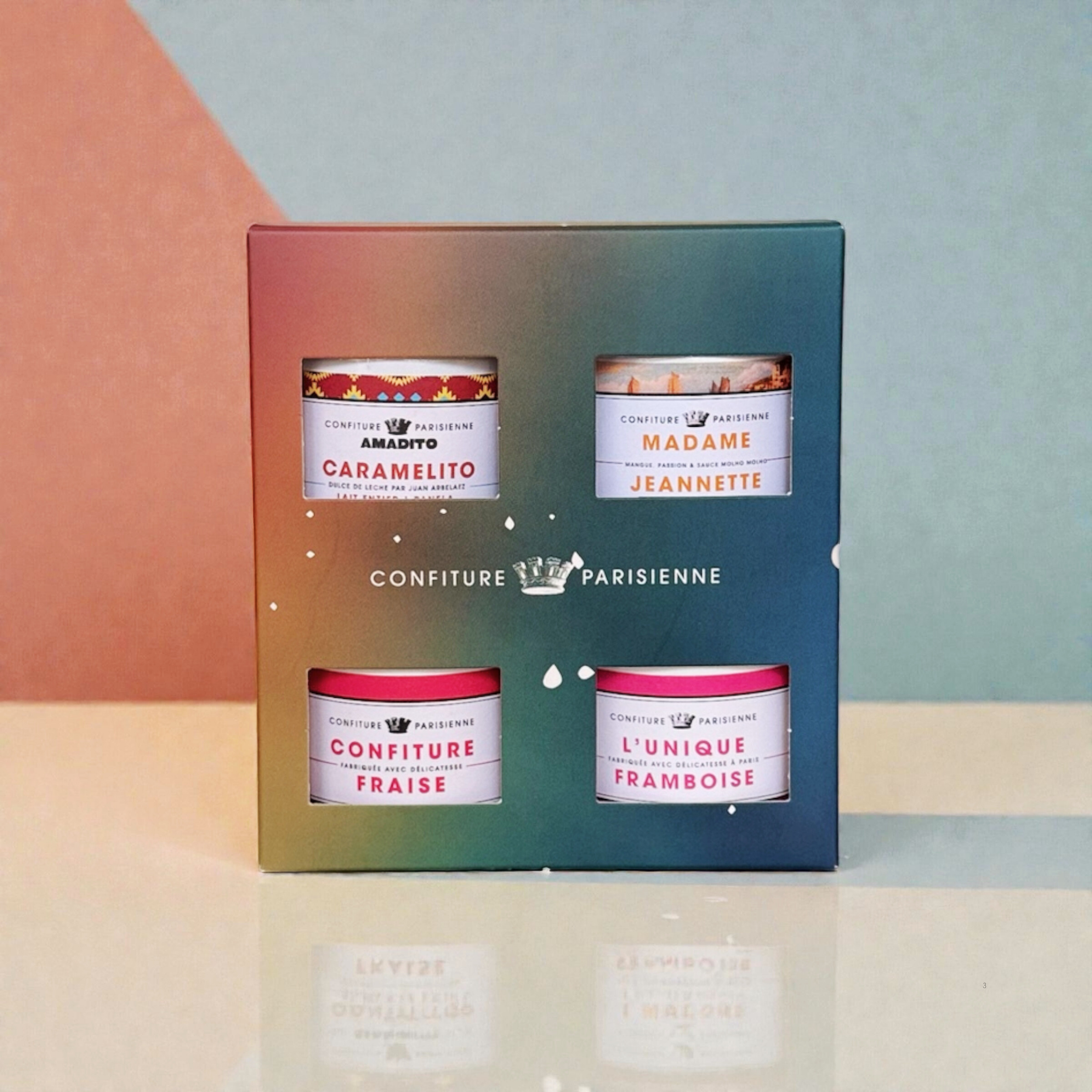 Coffret Cosmic 4 recettes : Caramelito + Framboise + Fraise + Madame Jeannette