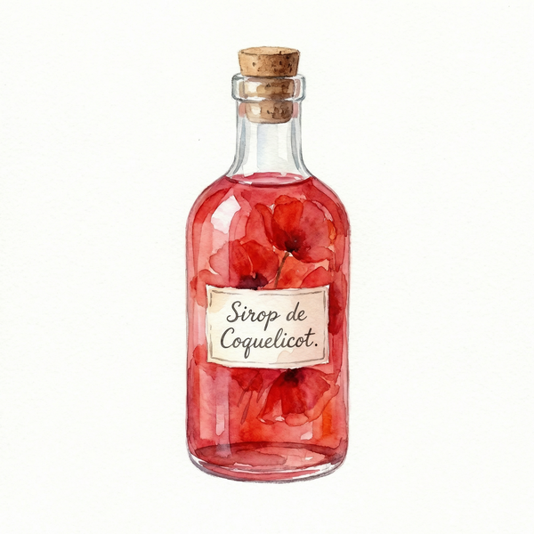 sirop de coquelicot