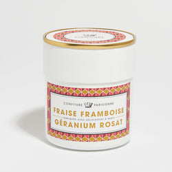 Confiture Parisienne - Fraise Framboise Géranium Rosat