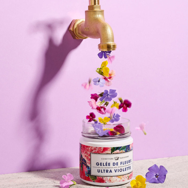 Gelée de Fleurs Ultra-violette X Monsieur Marguerite