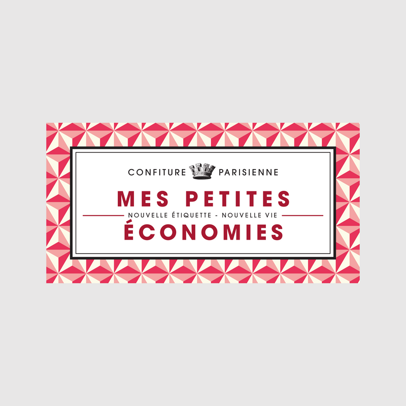 Confiture Parisienne - Etiquette Mes Petites Economies
