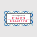 Confiture Parisienne - Etiquette Seconde Vie 
